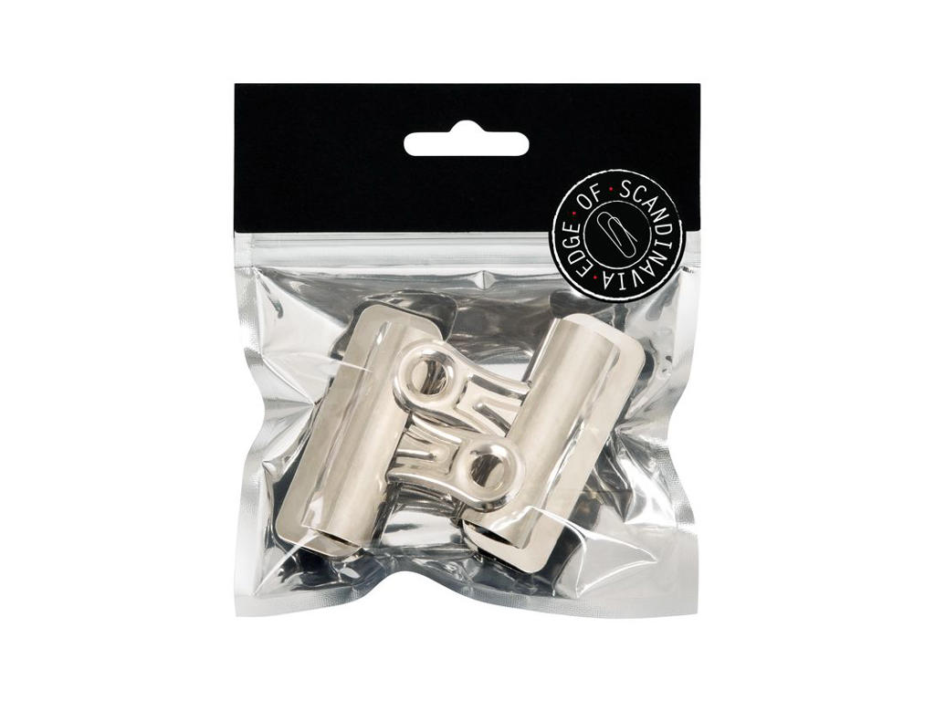 Papirklemme 50mm m/magnet 2 stk