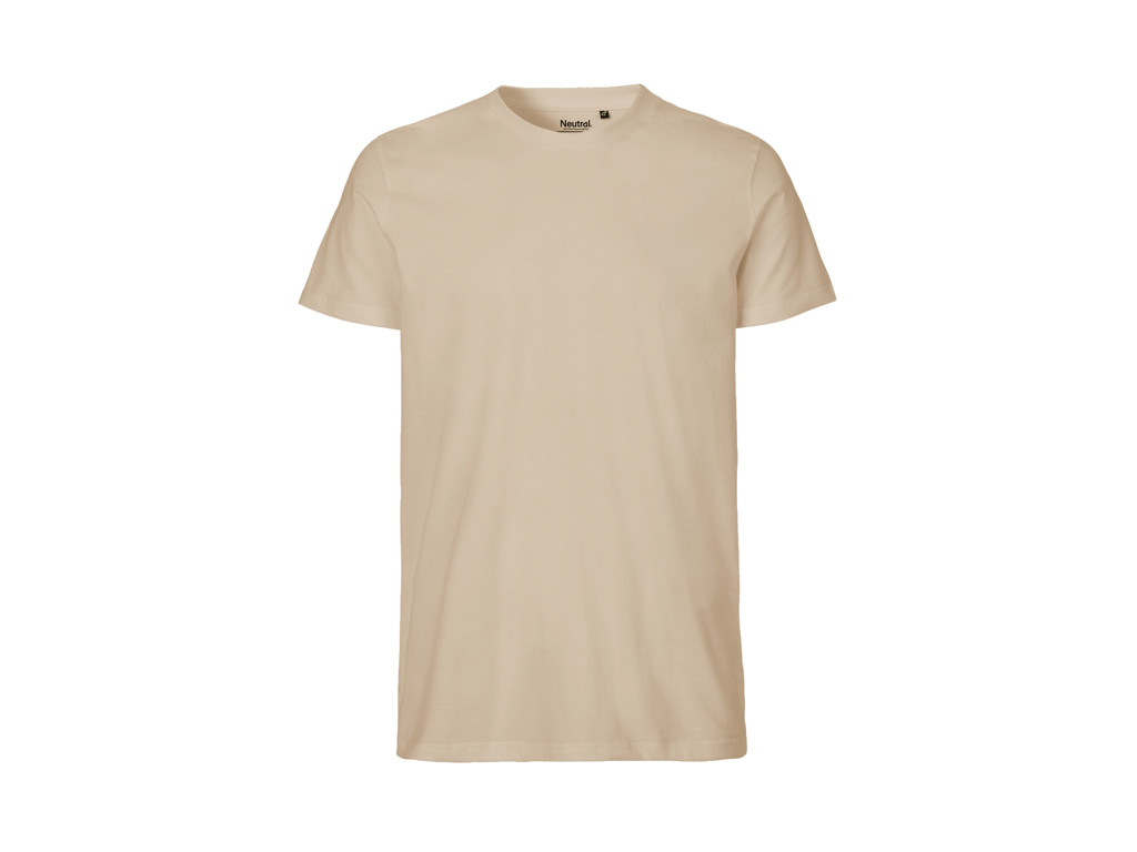 Herre Fit T-shirt Neutral O61001 sand