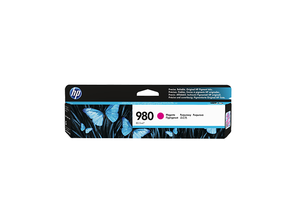 HP 980 blæk magenta, 6600 sider