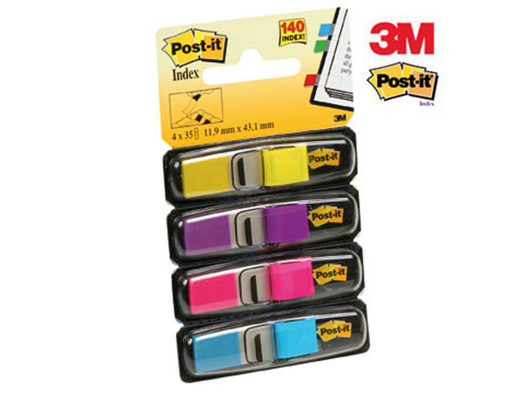 Indexfaner Post-it 683-4AB smal ass