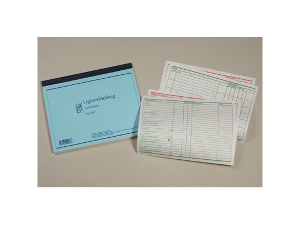 Ugeseddel GF2027 148x200mm 2x50 blade