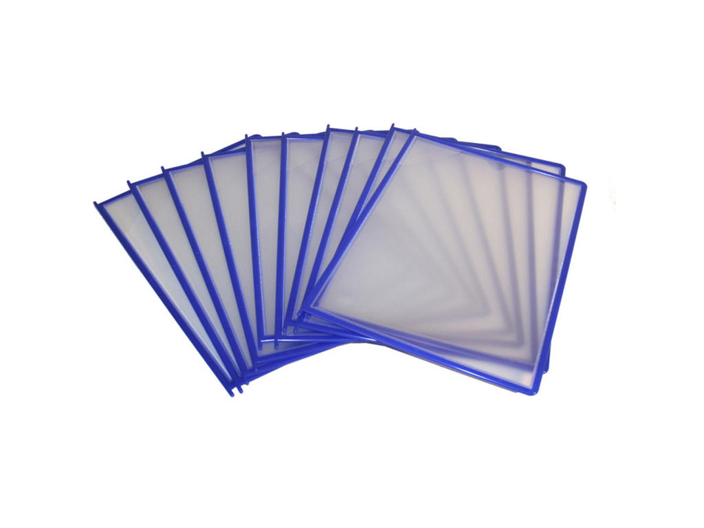 Registerlomme QuickLoad A4 blå 10 stk.