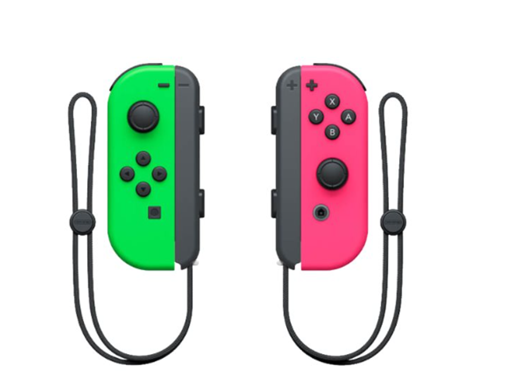 Nintendo Switch Controllere grøn/pink