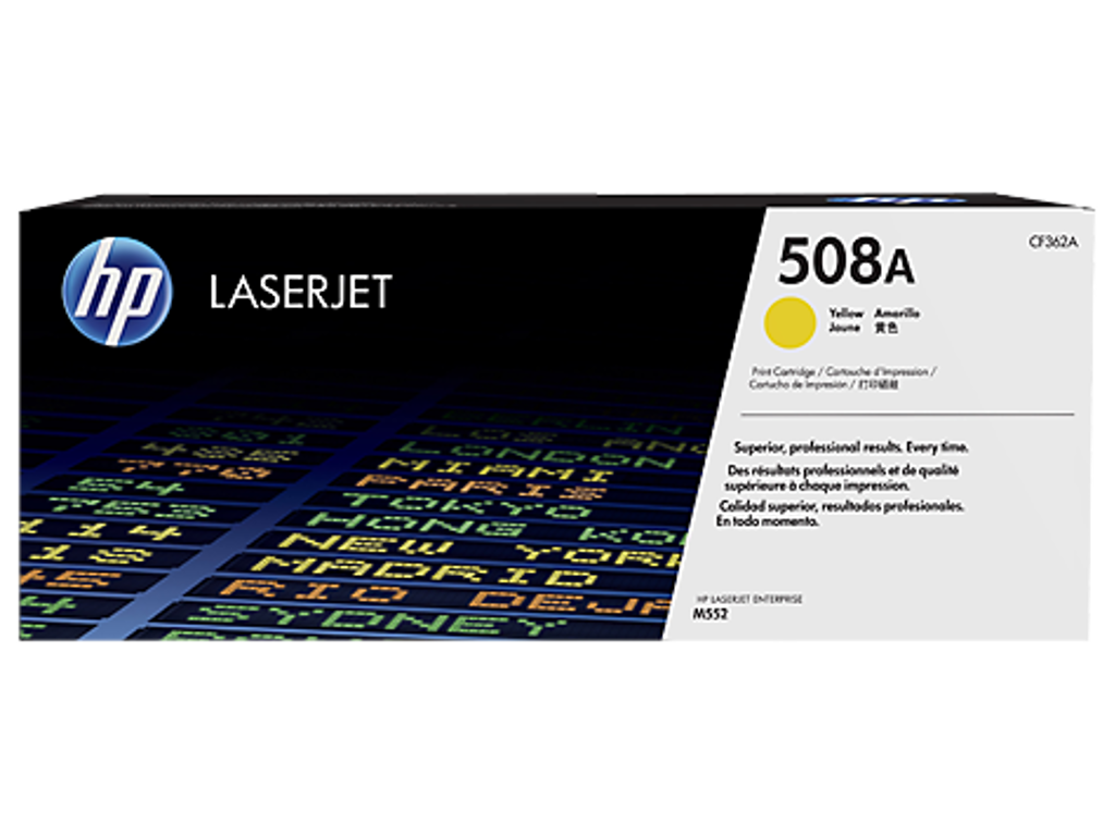 HP 508A toner CF362A gul, 5000 sider