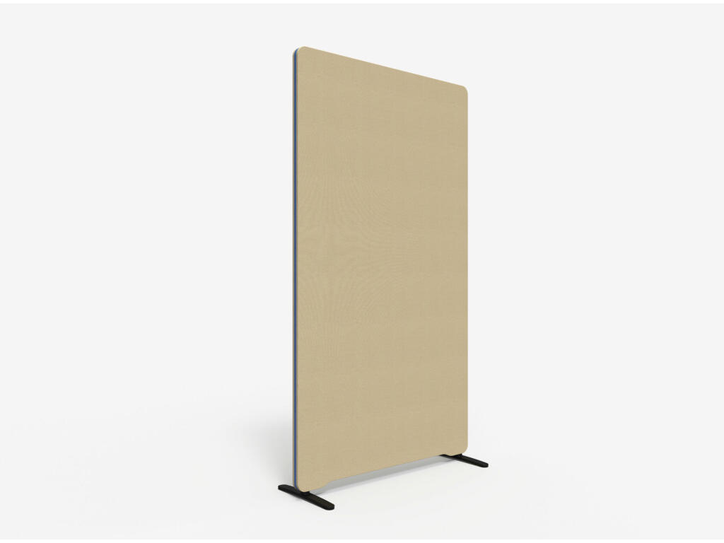 Lintex Gulvskærm Edge 1000 x 1800 mm Beige Fiji Stof/blå Kantliste