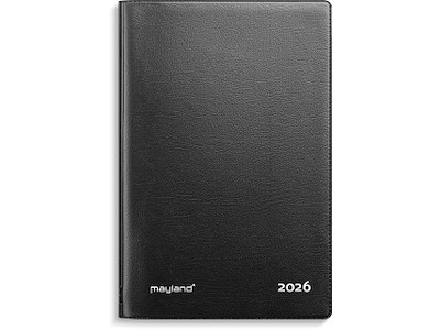 Mini Planner ugekalender sort vinyl 2026