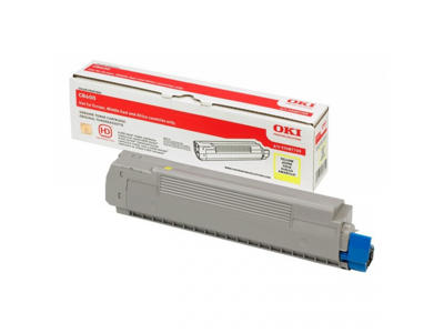 OKI toner C8600/8800 Gul, 6000 sider