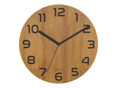 Vægur Unilux Palma Bambus mini Ø30cm