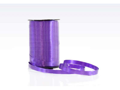 Gavebånd | 10mm x 250m | blank | mørk lilla