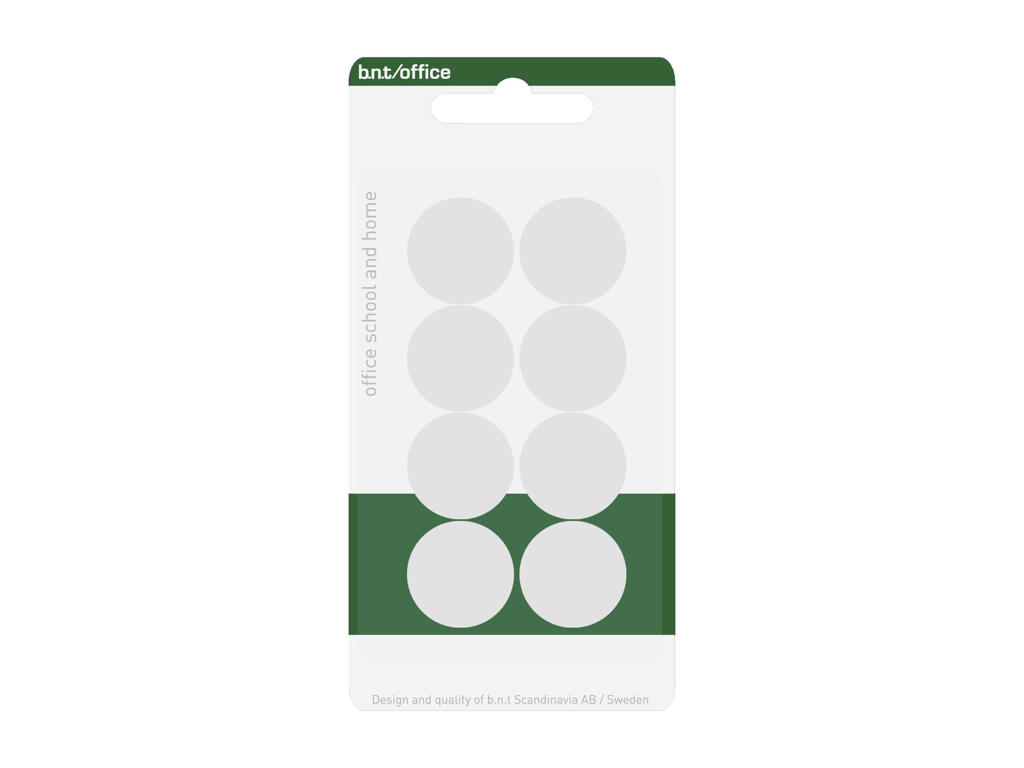 Magneter BNT Ø20 mm hvid 8 stk.