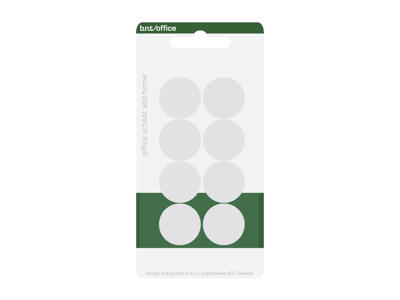 Magneter BNT Ø20 mm hvid 8 stk.