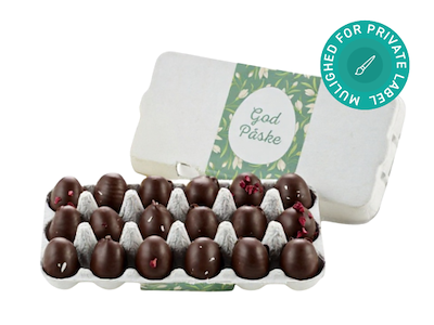 Økologiske marcipanæg i æggebakke, 18 stk.