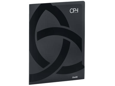 Plastomslag A4 0,30 CHP sort 5 stk Bantex