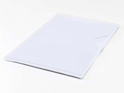 Magnetlomme A4 1 cm dyb åben lang side 10 stk.