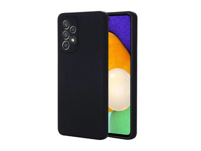 eSTUFF Samsung Galaxy S23 FE MADRID Silicone Cover - Black