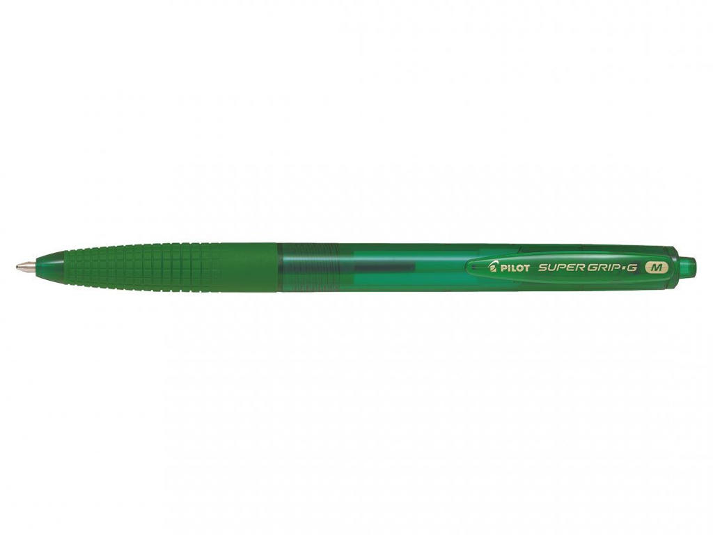 Kuglepen Pilot Super Grip G F 0,7 mm grøn