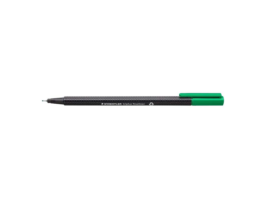 Staedtler Triplus Fineliner Tusch/Tus Grøn 0,3mm - 1 stk