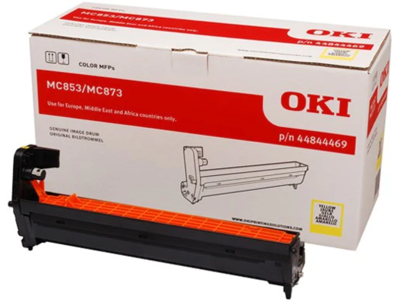 OKI tromle MC853/873 gul 30K, 30000 sider