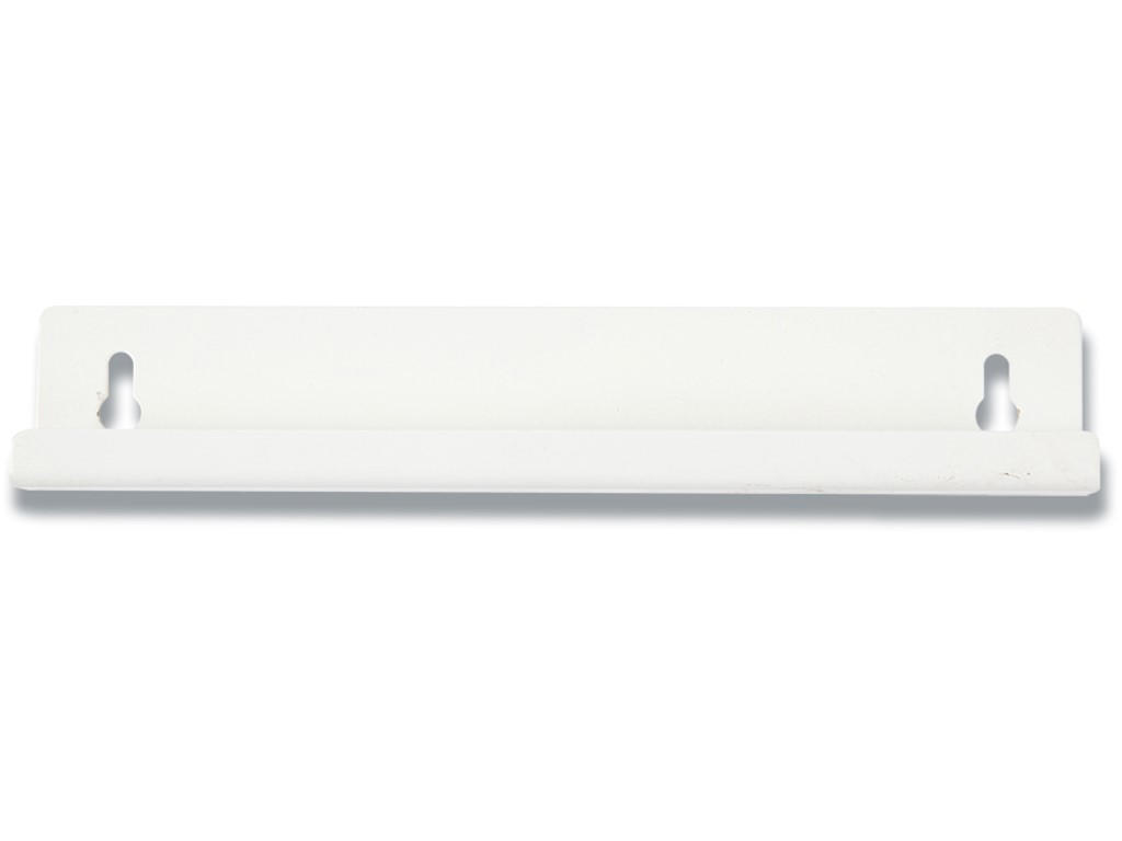 Vægbeslag hvid t/50 liters affaldsspand 