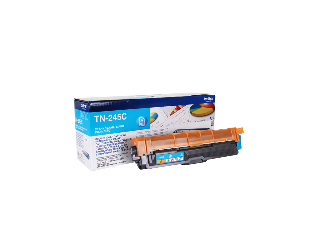 Brother toner TN-245C cyan, 2200 sider