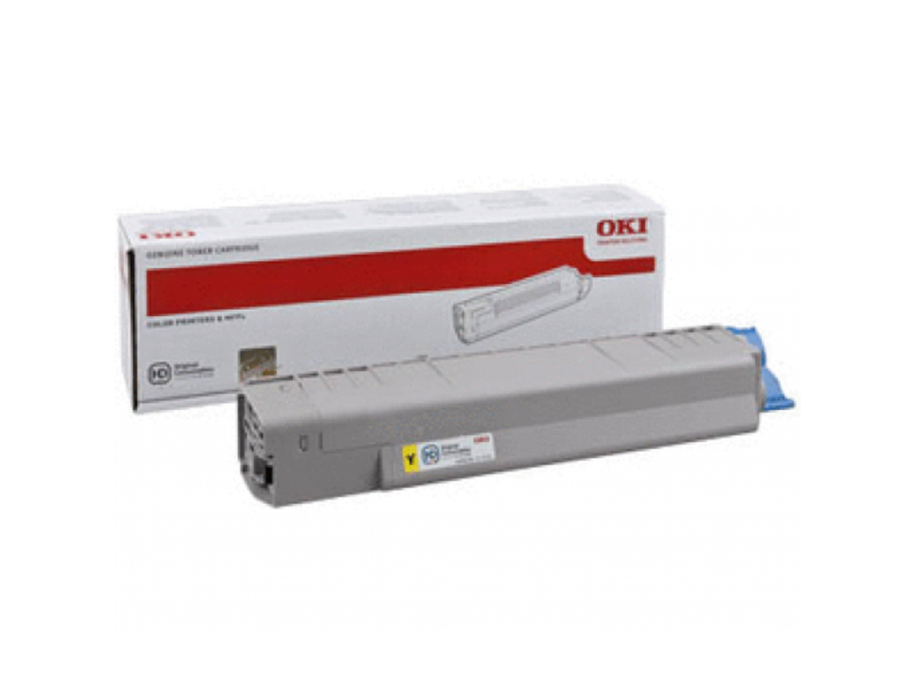 OKI TONER MC 851/861 Gul, 7300 sider