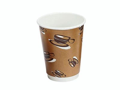 Papkrus Hot Cup double wall | 34 cl | brun | 500 stk