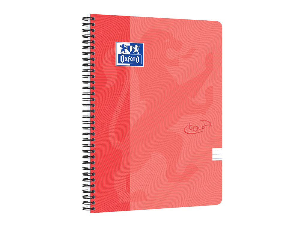 Notesbog Oxford Touch A4+ 90gr. lin orange