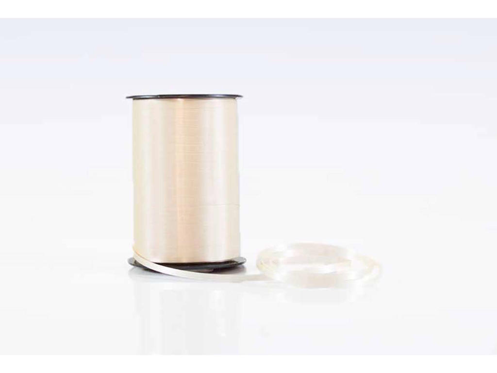 Gavebånd | 10mm x 250m | blank | elfenben