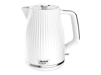 Elkedel Tefal LOFT 1,7 liter 2400 W hvid/krom