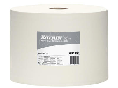 Aftørringspapir Katrin Plus XL 481009 4-lags 