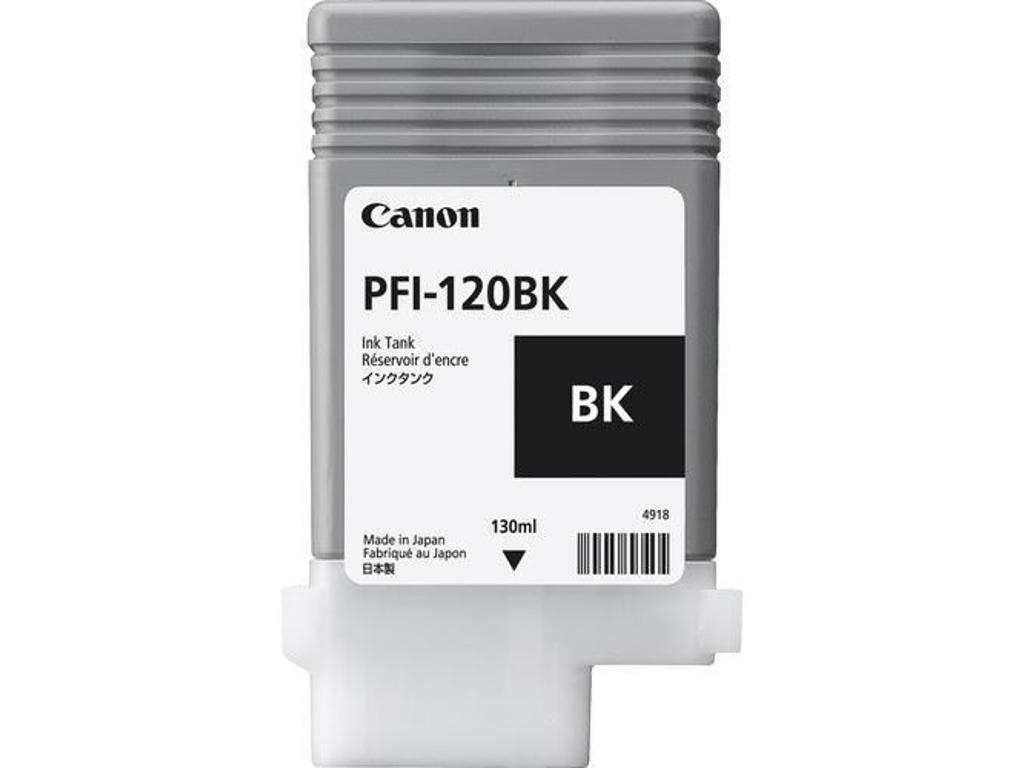 Canon blæk PFI-120 BK sort
