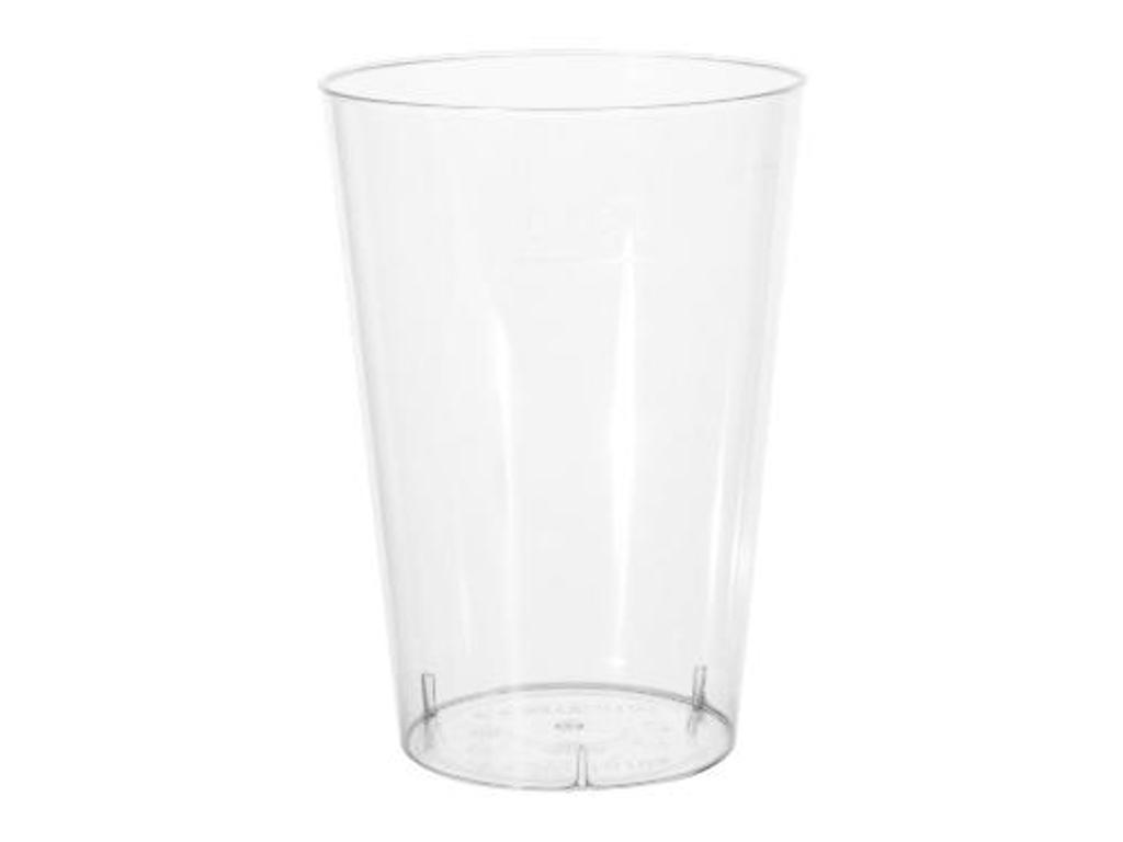 Plastglas hård PS 25 cl 25 stk
