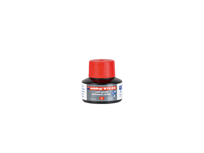 Refill Edding ink whiteboard 25 ml rød