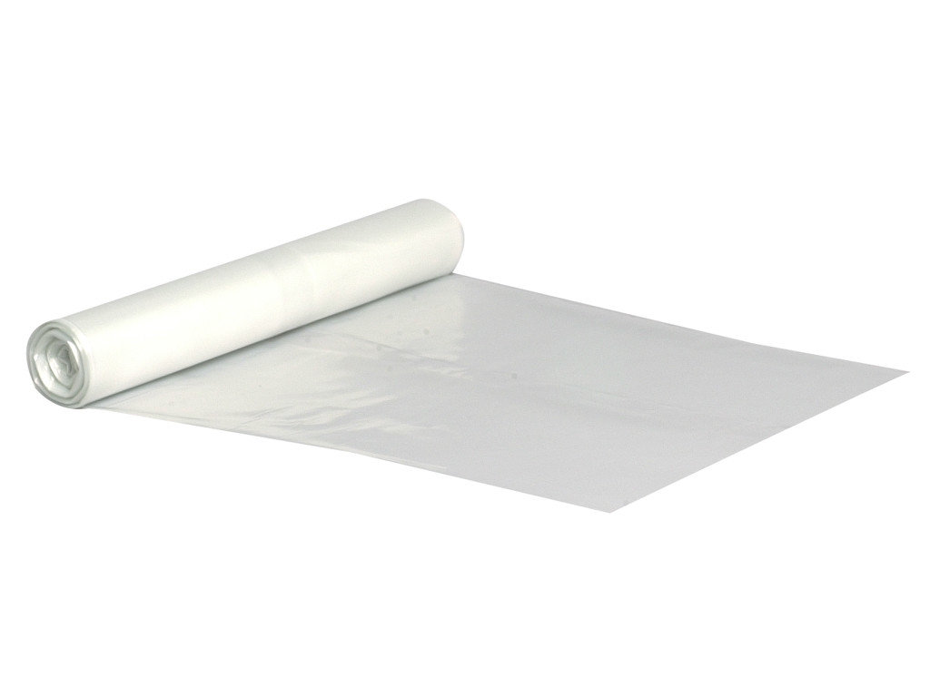 Affaldssæk | 55x103 cm | 60 L | hvid | 55 mic | LDPE | 10 stk