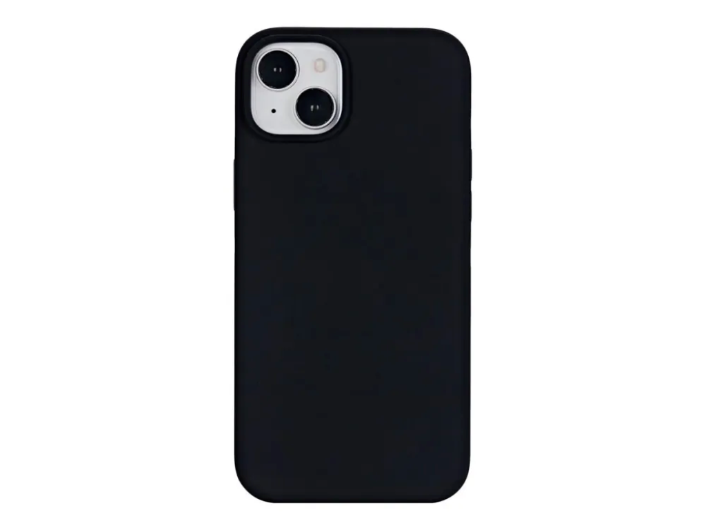 Magnetic Iphone 15 Silicone Cover - Black - 100% Recycled Silicone