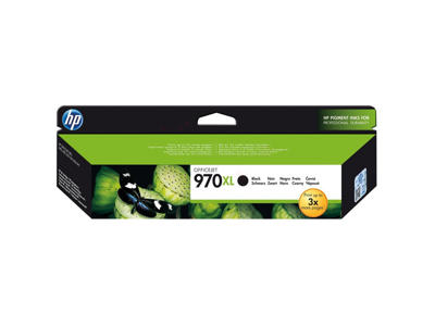 HP 970XL blæk sort, 9200 sider