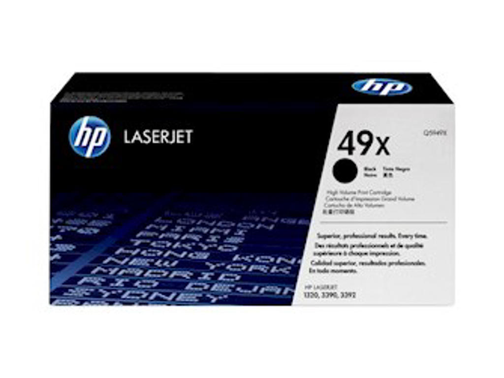 HP 49X toner Q5949X sort, 6000 sider