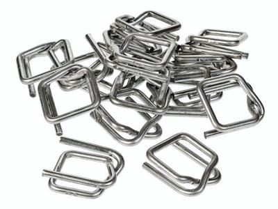 Metalspænder 16mm  t/TEKSTIBÅND. 1000 STK.