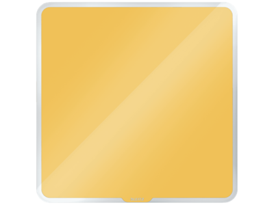 Magnetisk glastavle Leitz Cosy | 45 x 45 cm | Gul