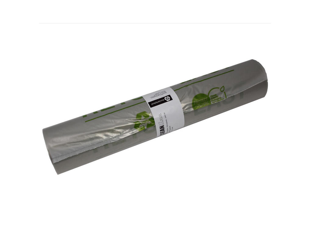 Affaldssæk | 85x155 cm | 240 L | klar | 56 mic | RETURPLAST | LDPE | 10 stk