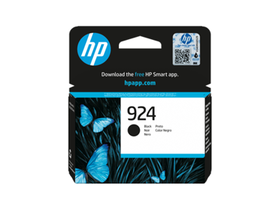HP 924 blæk sort, 550 sider