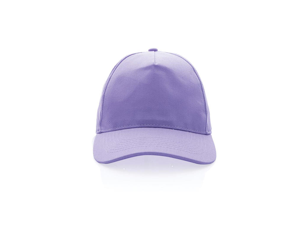 Impact 5 Panels cap, 280gr Genanvendelig Bomuld, med Aware&trade;, Lavender