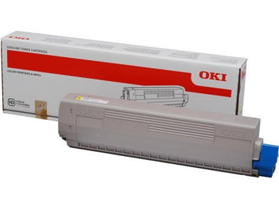 OKI Toner ES 9465/6475 Gul 33.6K, 33600 sider