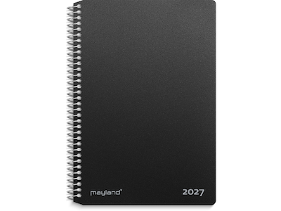 2-dages-kalender sort PP-plast 2027