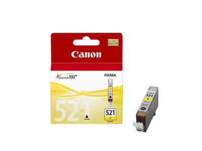 Canon blæk CLI-521 Y yellow