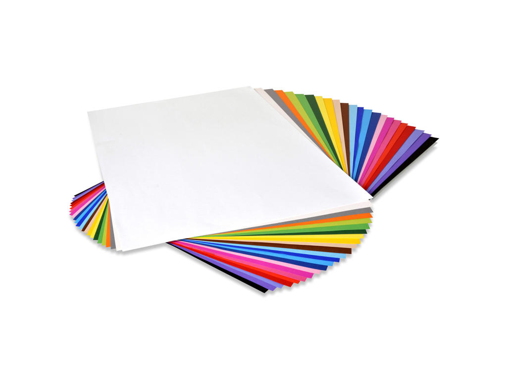 Karton A2 180 gr assorteret 10x25 ark