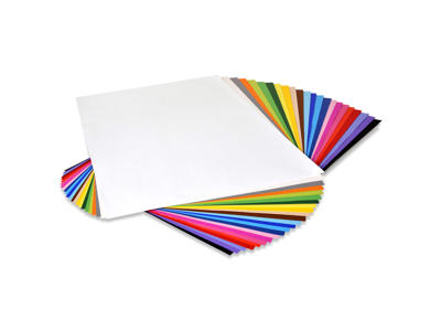 Karton A2 180 gr assorteret 10x25 ark