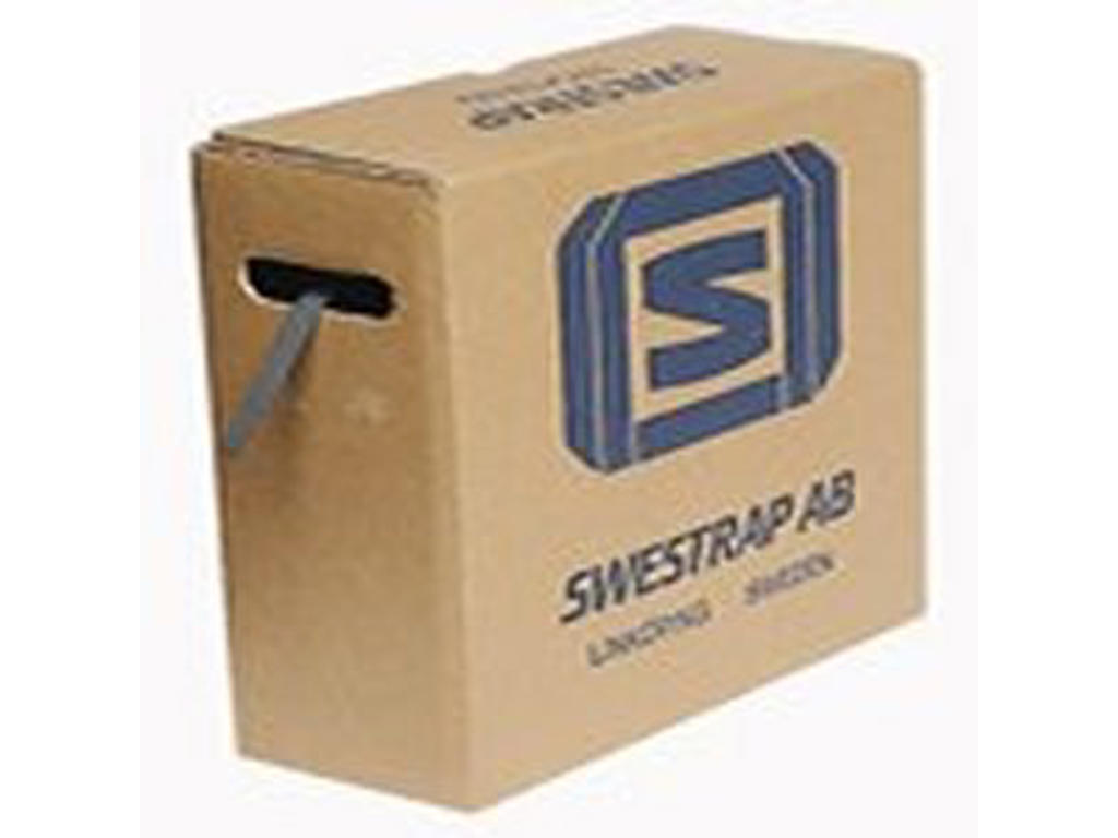 Strapbånd 15,5 mm x 1000 m sort