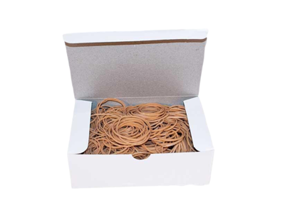 Elastikker | 8 | brun | 250 g ca 2160 stk