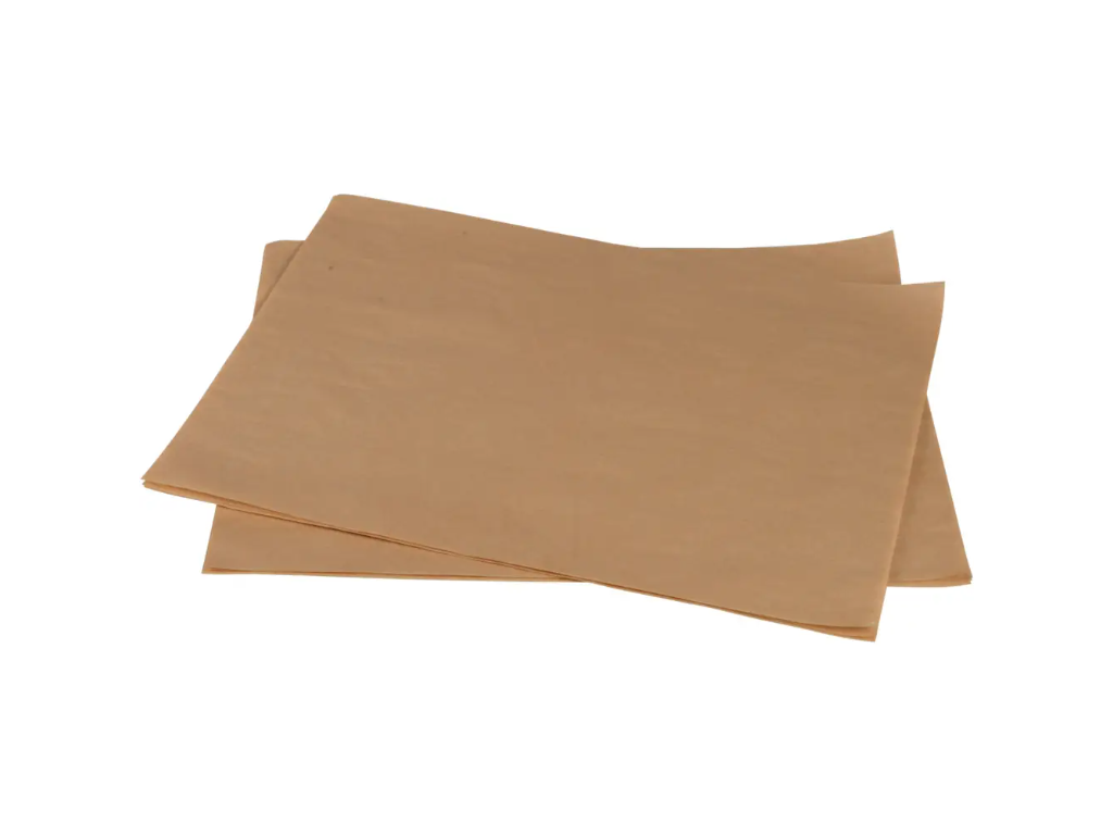 Vokspapir 34 X 42 cm 10 kg brun ca.1250 ark